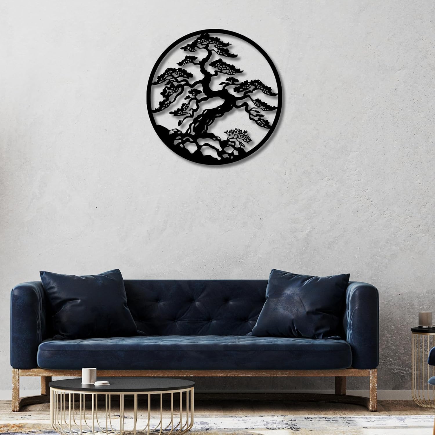 Giftable bonsai tree wall decor for nature lovers