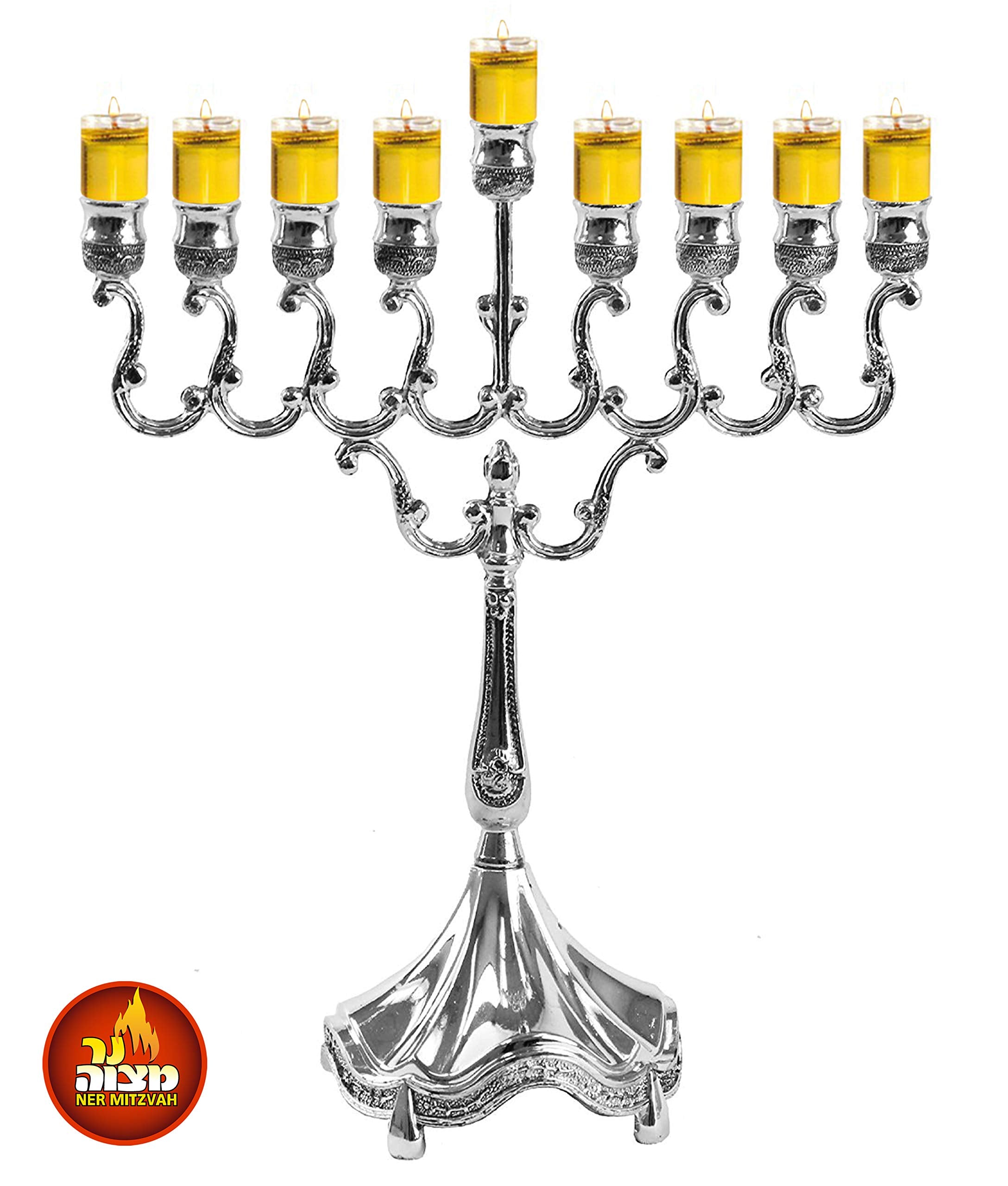 Bonus wick removal tweezers included with Ner Mitzvah wicks