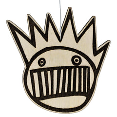 Boognish Wood Christmas Ornament by Weener Fan