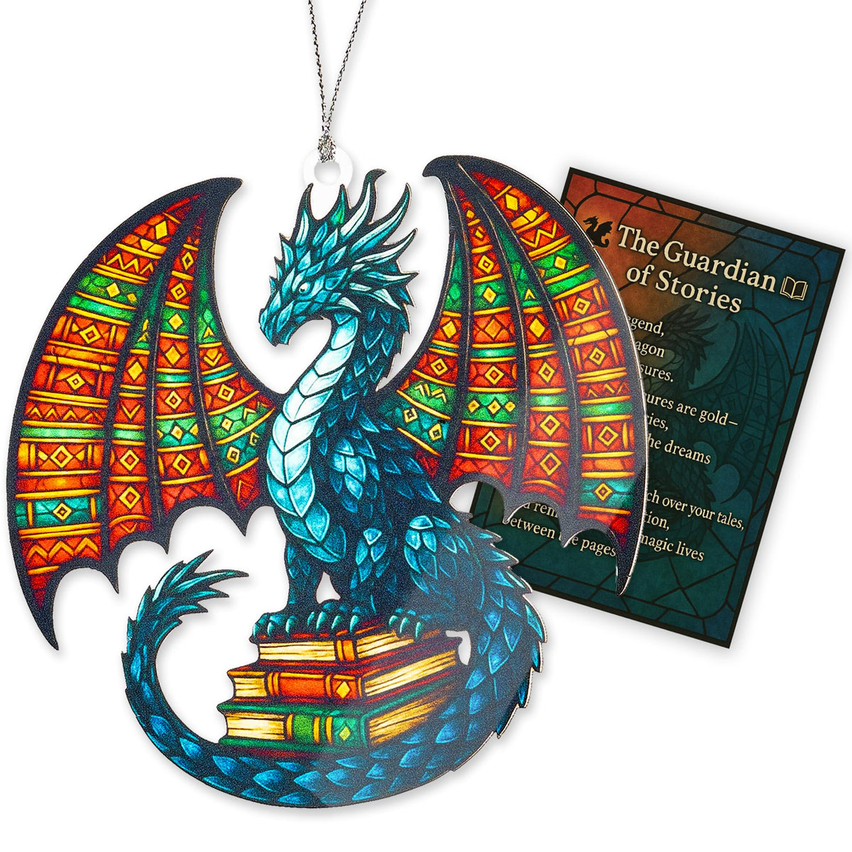 Book Lovers Gifts for Women ornament designed for tree and shelf decor