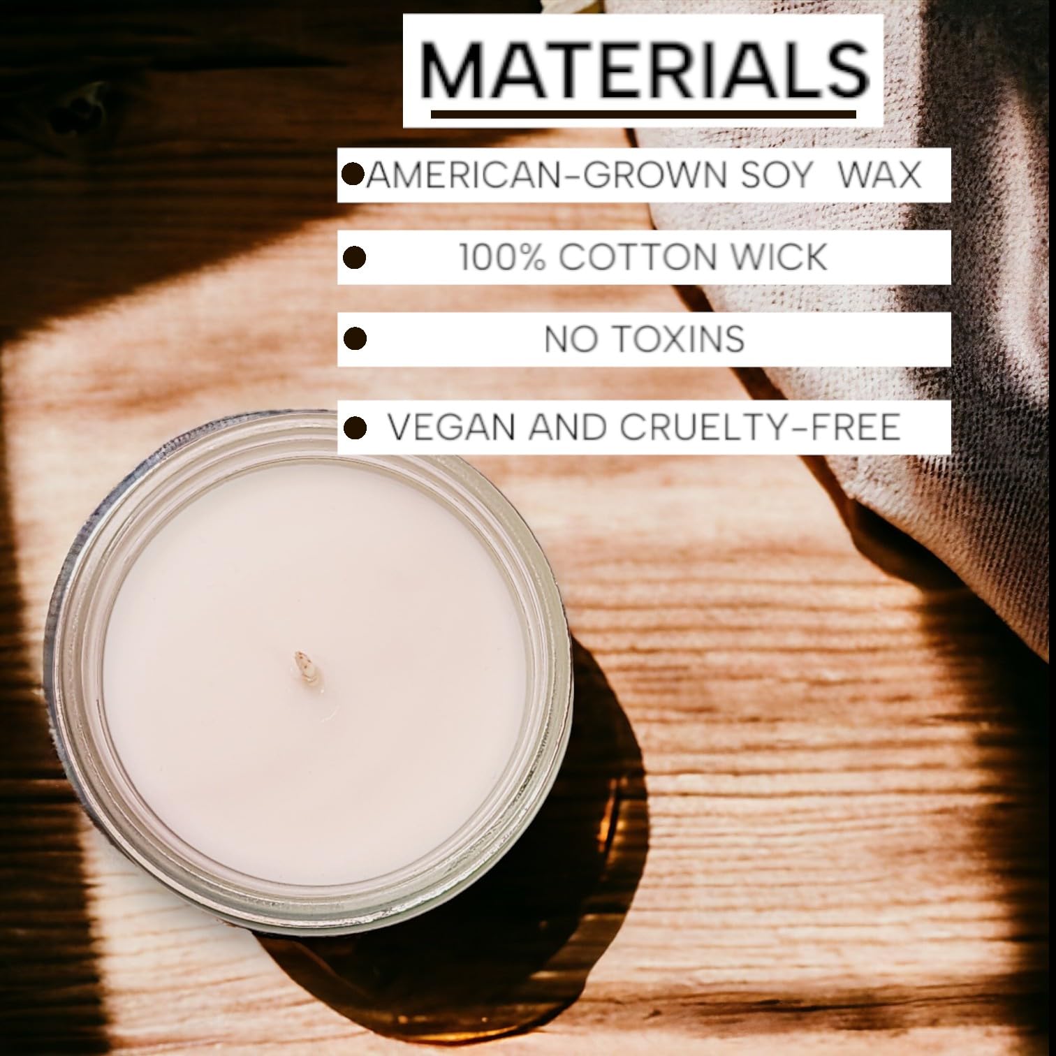 9 oz bookish candle with layered scent notes
