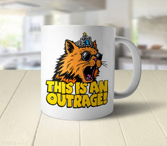 BootsTees mug with Dungeon Crawler Carl quote and double sided print