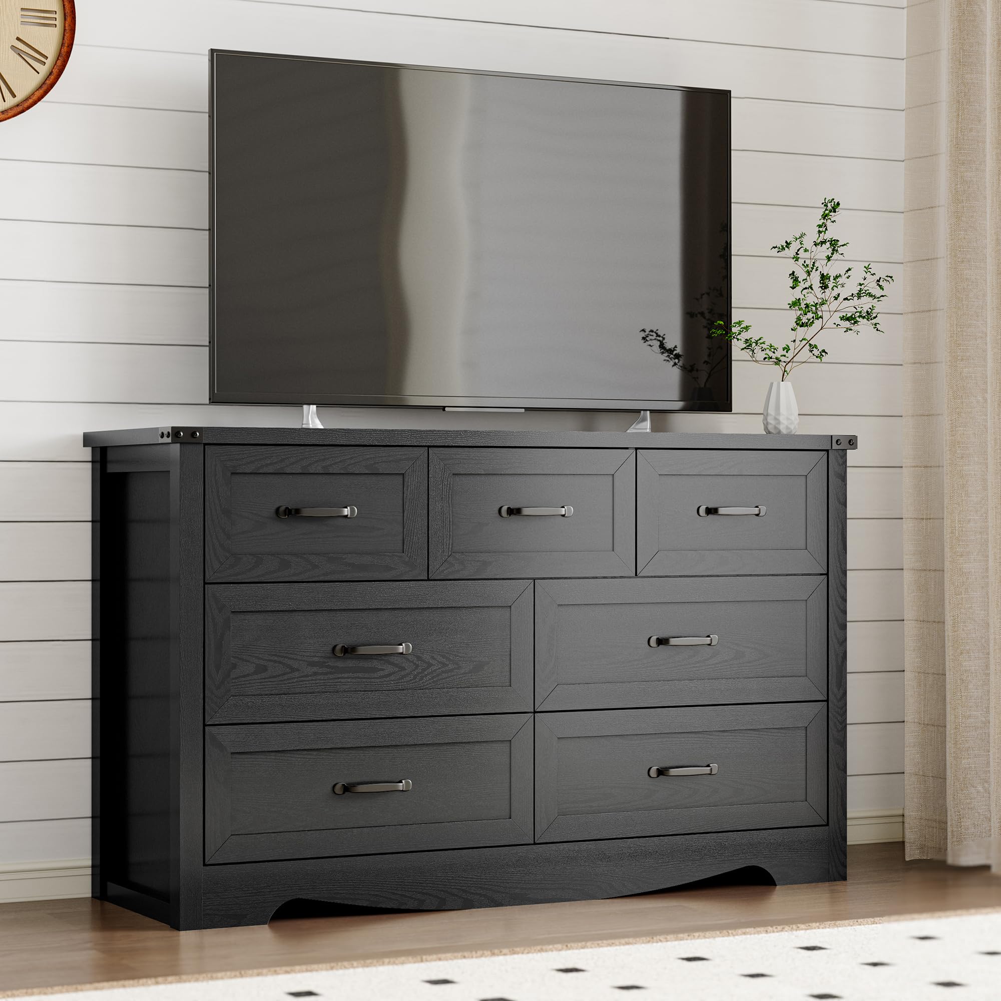 Replacement parts available for BORNOON 7-drawer dresser