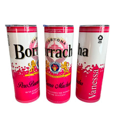 Borracha tumbler 20oz stainless steel with lid