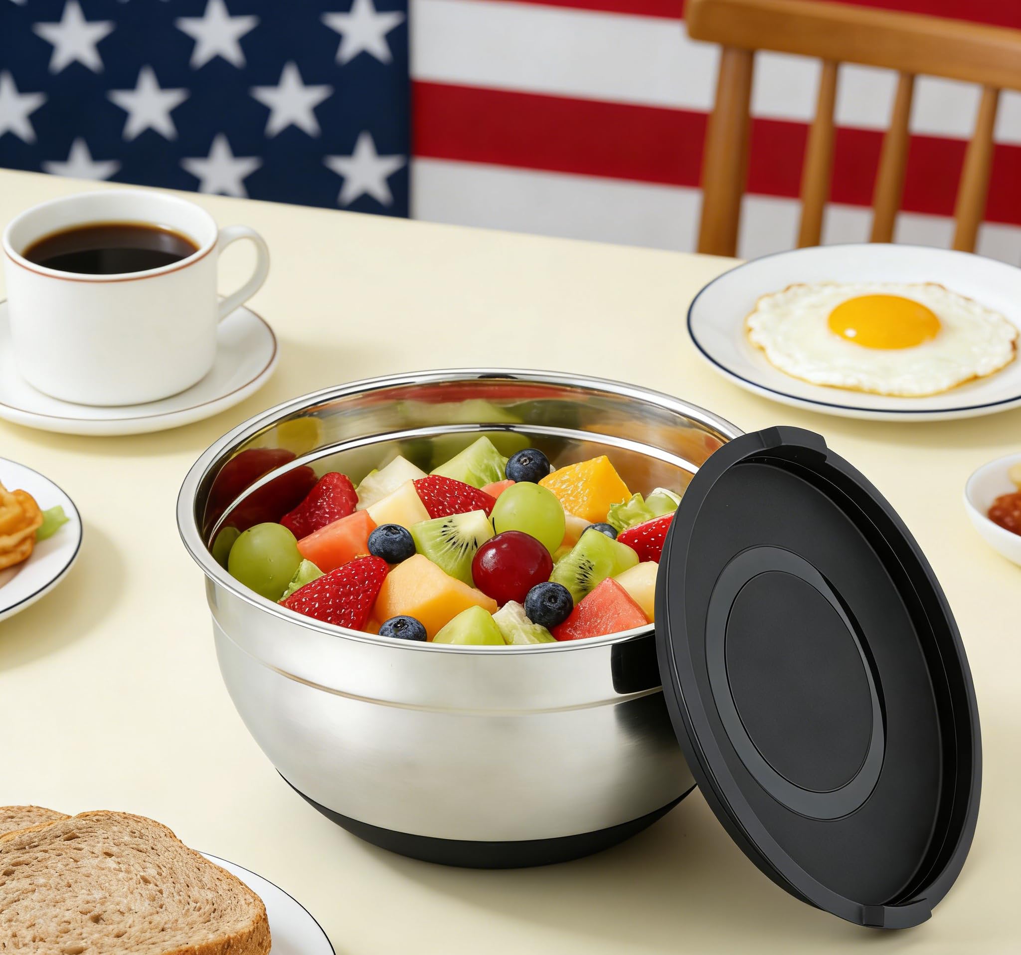 Dishwasher safe Boskermeal heavy duty mixing bowl image