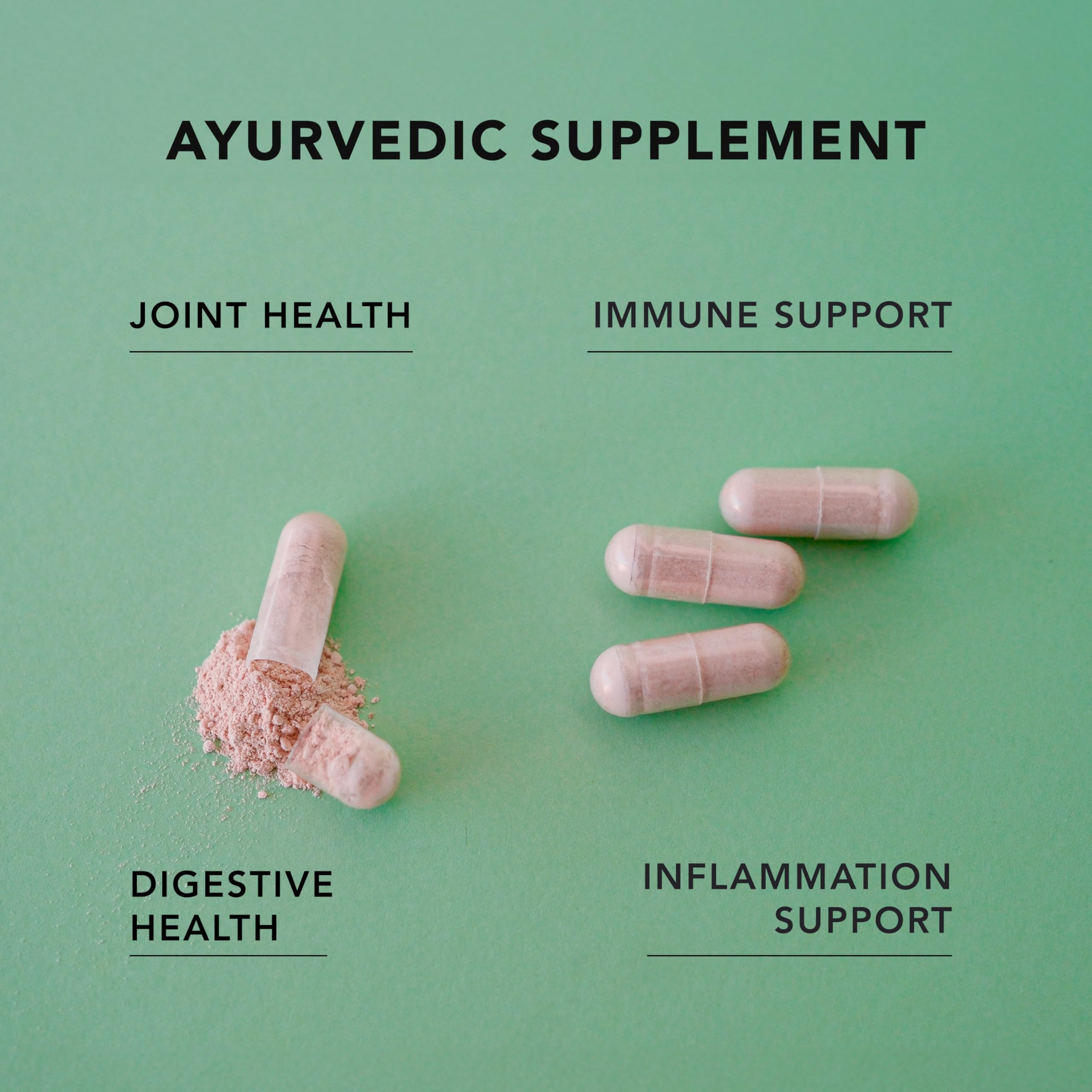 Premium gum resin extract vegetarian capsule no stearates