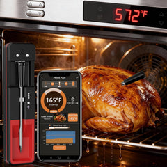 BOTDOYS oven wireless meat thermometer high heat 572F probe