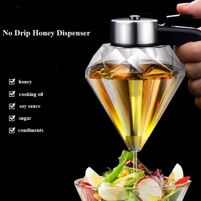 Syrup oil condiment pouring dispenser