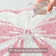 Anybar bath mat soft plush absorbent 18x25 inch