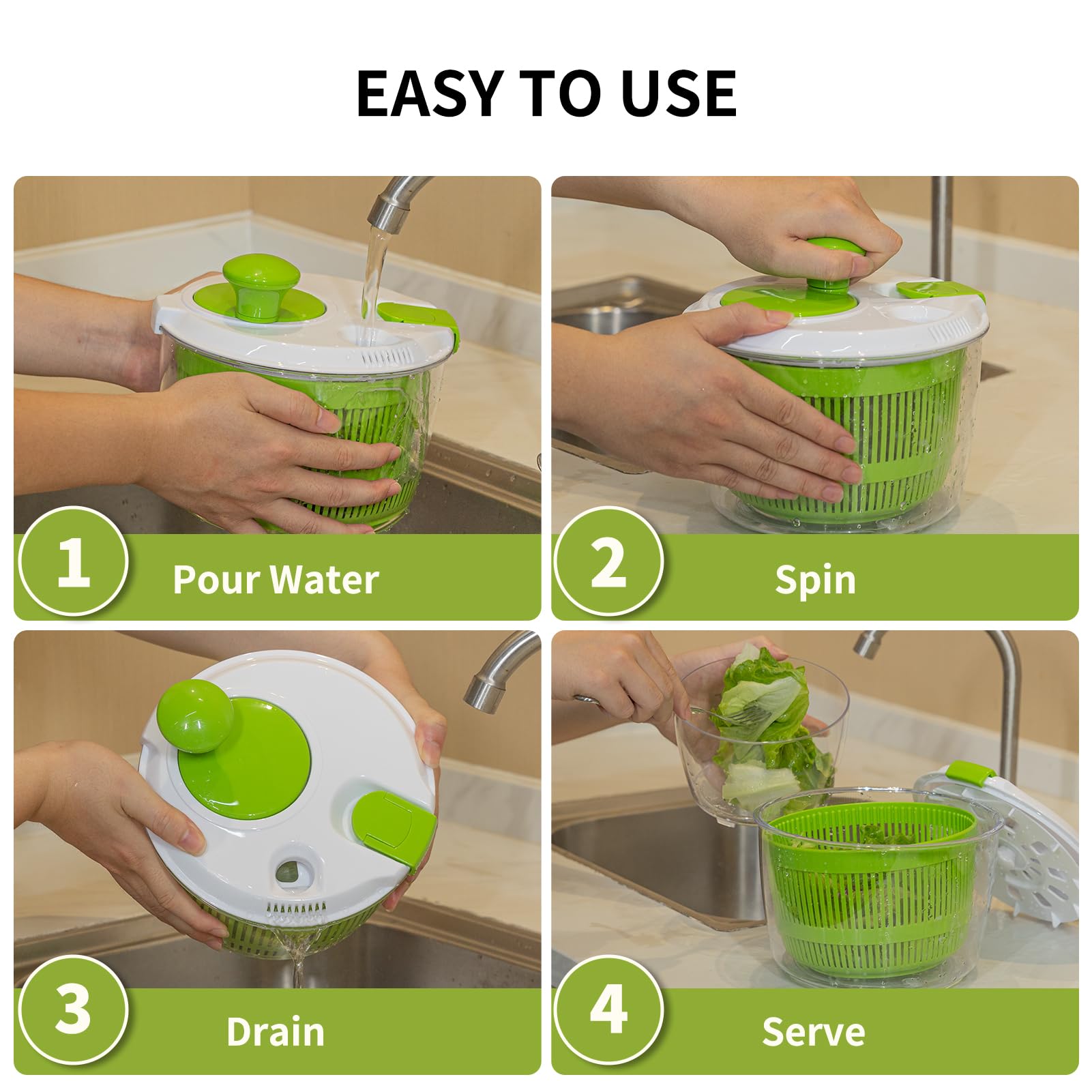 Compact 3 QT size for small batches