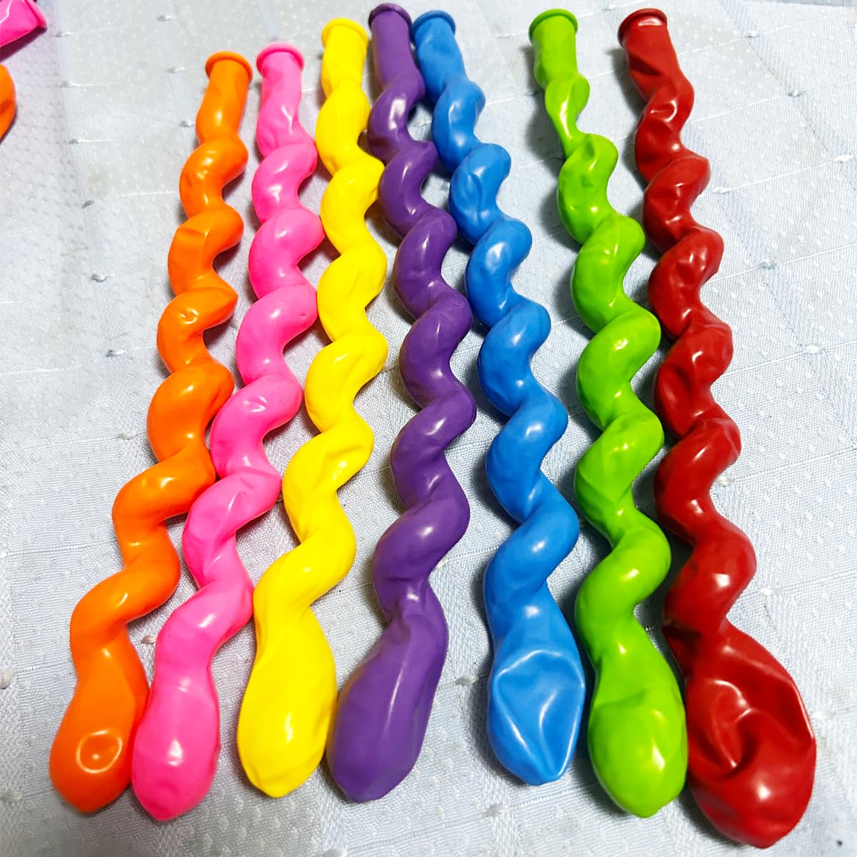 Spiral balloons for school activities weddings and anniversaries