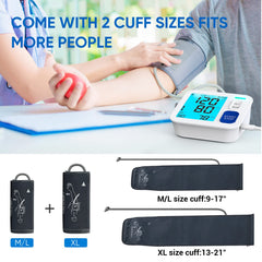 BP monitor with 1000 memory sets and dual user capability