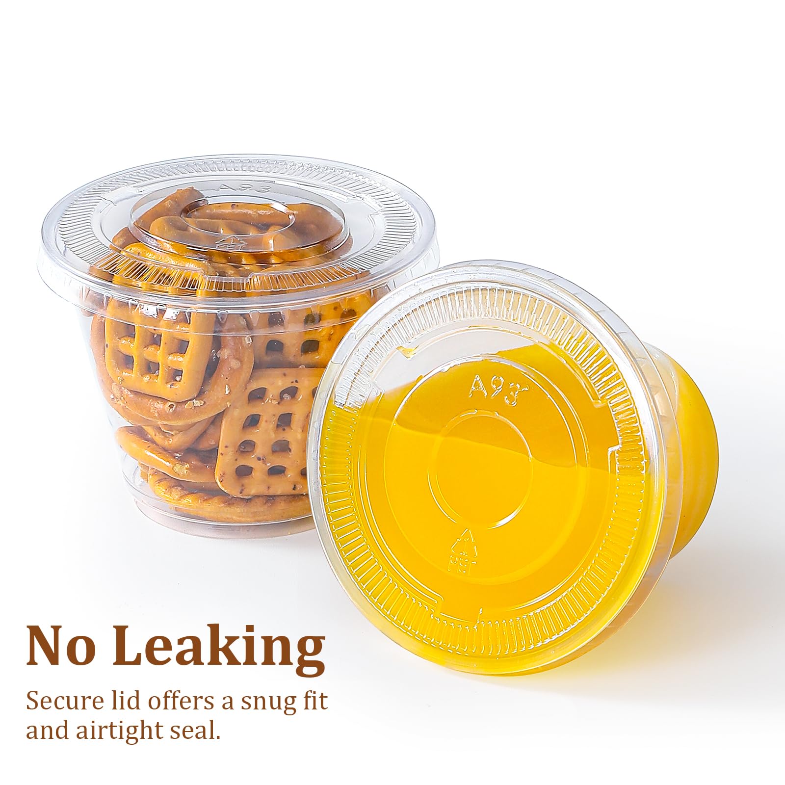 BPA-free food-grade cups by AOZITA for cold desserts