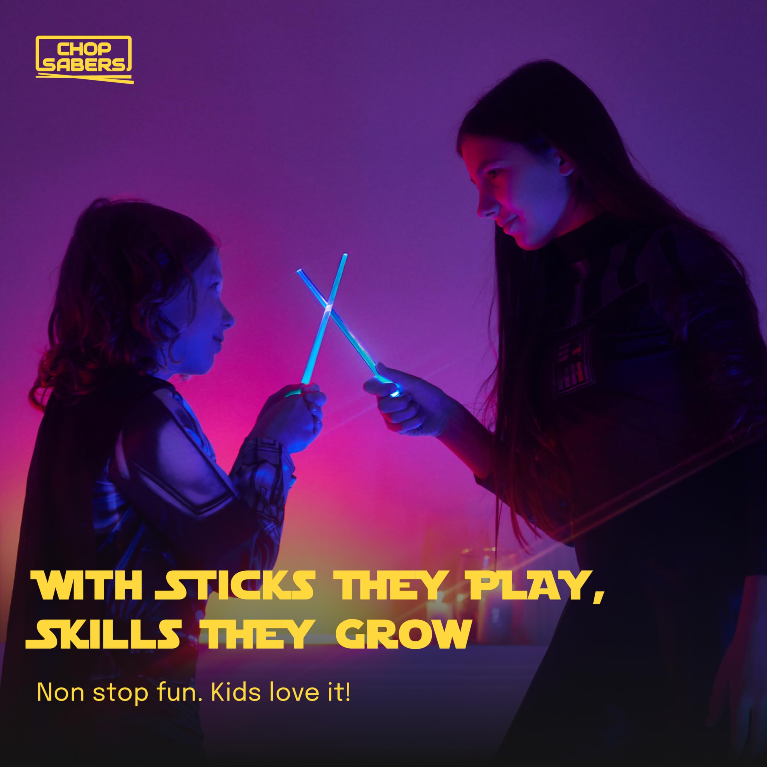 ChopSabers sushi dining accessory light up chopsticks