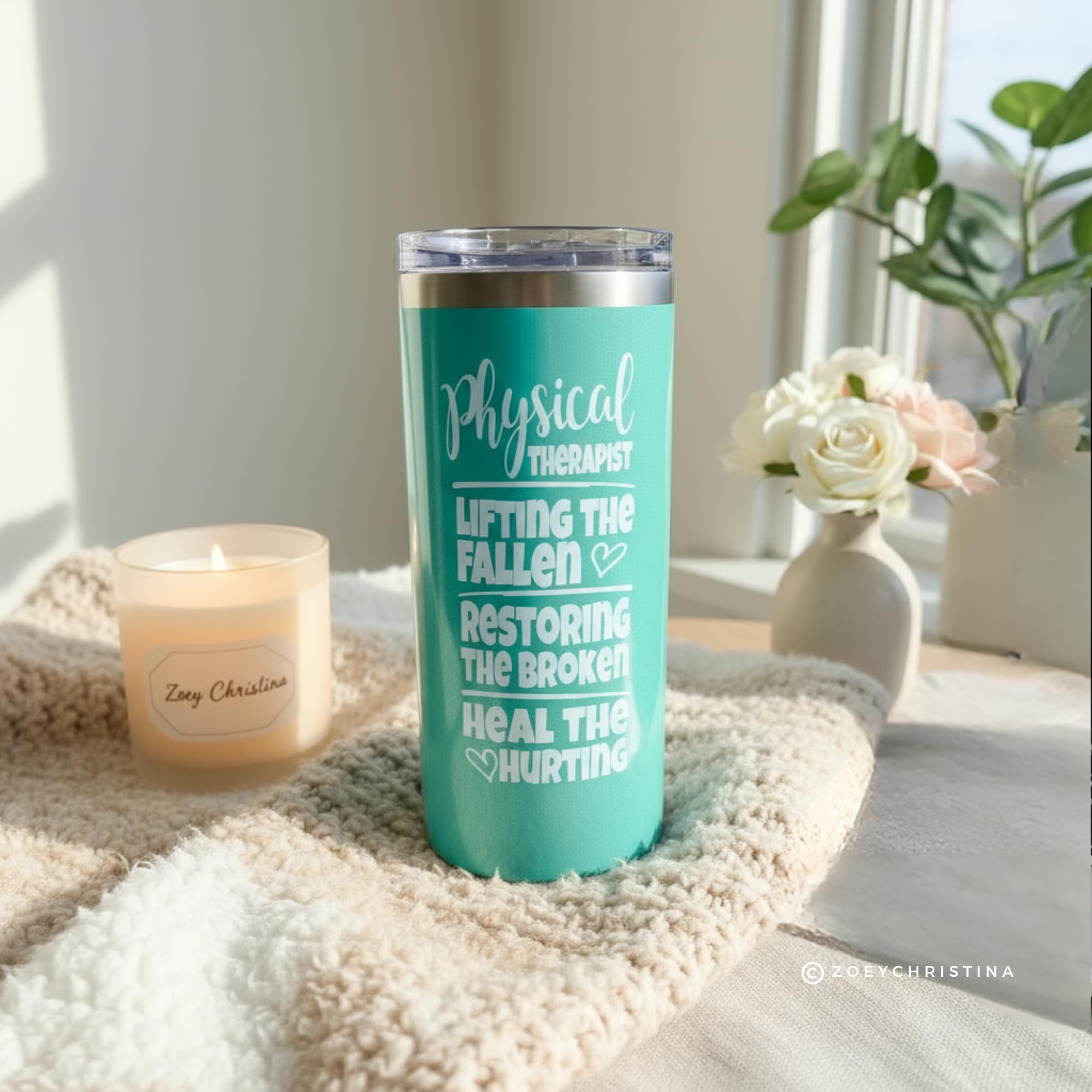 16oz double wall insulated tumbler for long shifts 0206