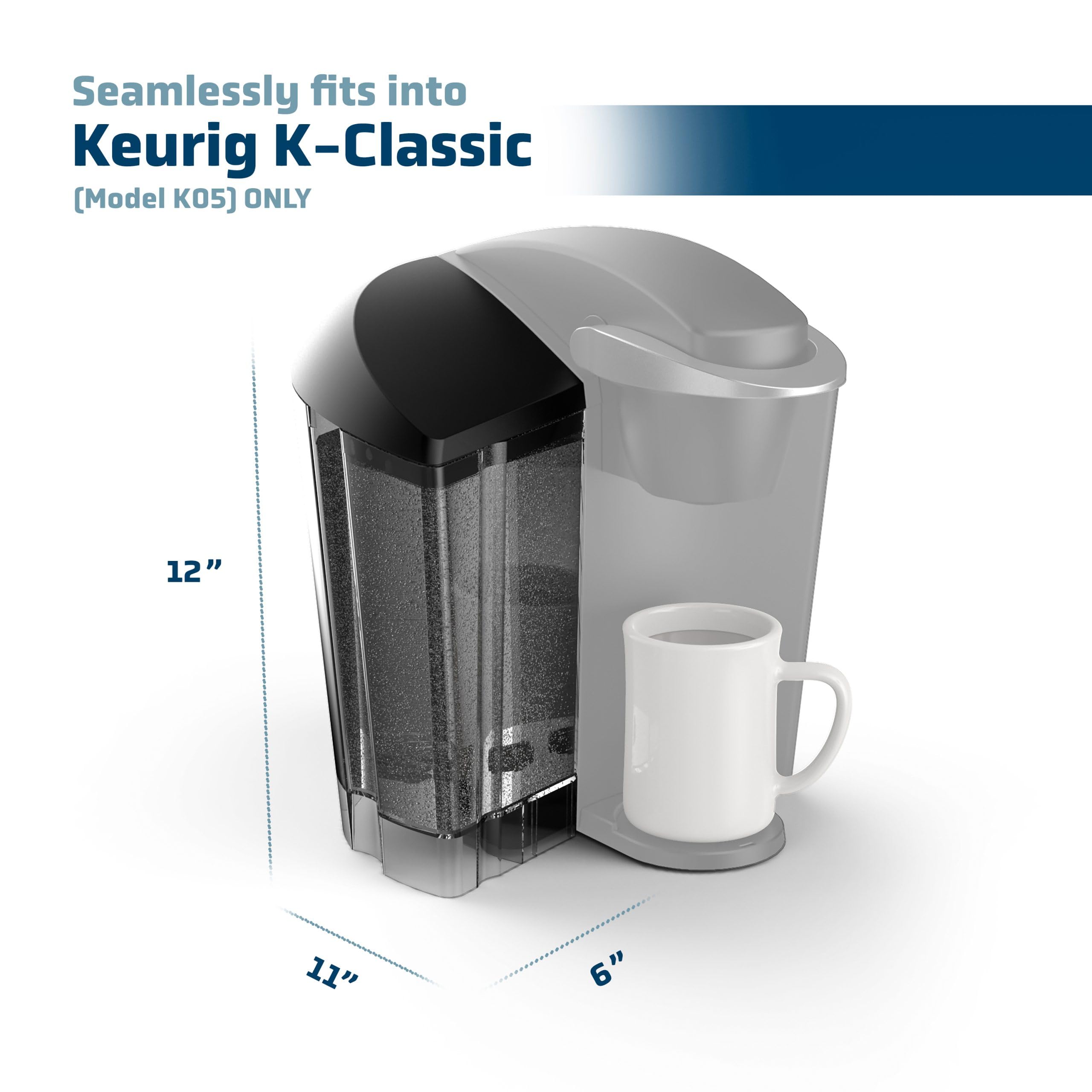 Gevoli XL replacement reservoir fits K-Classic brewer