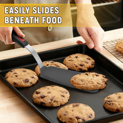 BPA-Free silicone spatula head close up