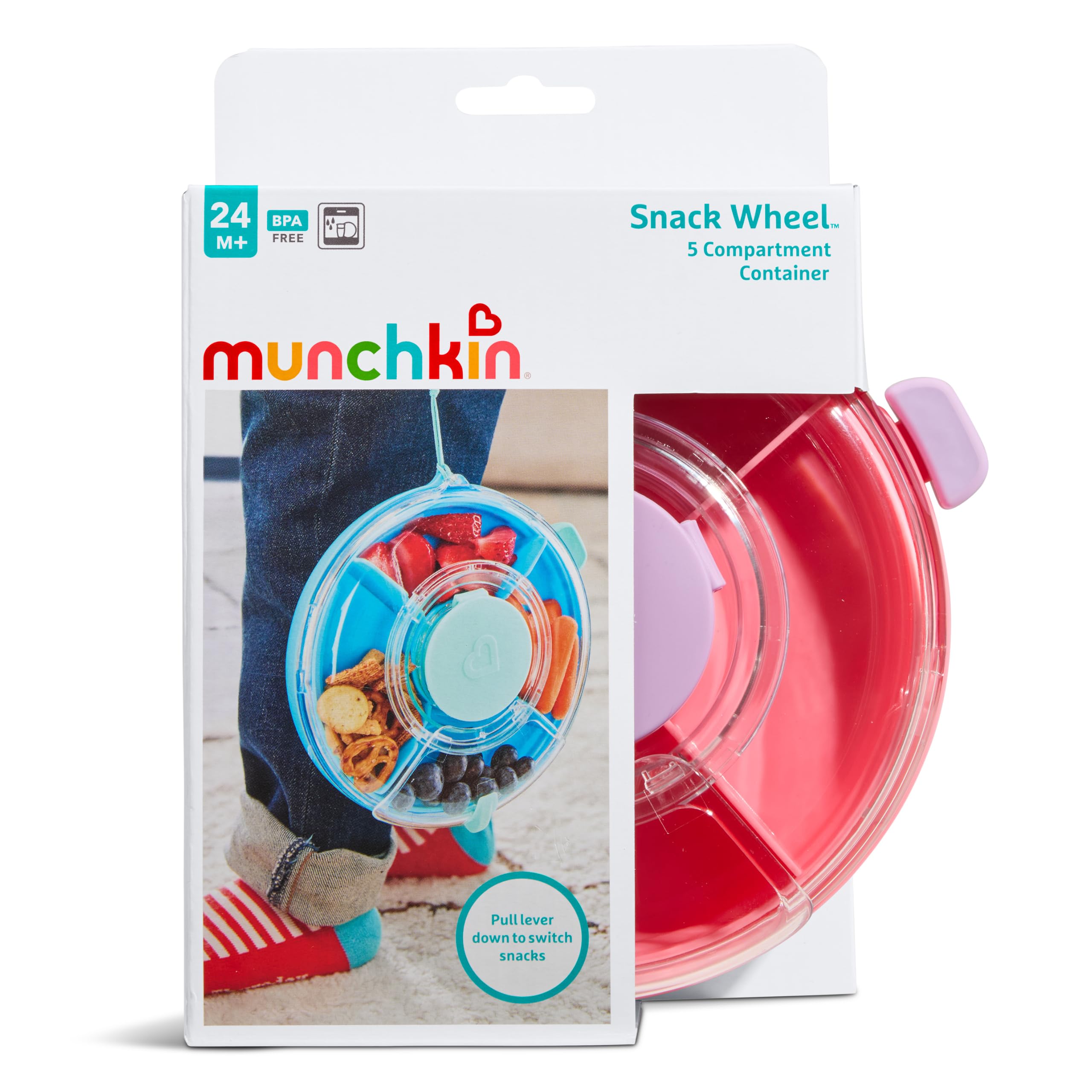 Includes strap for easy carrying on the go