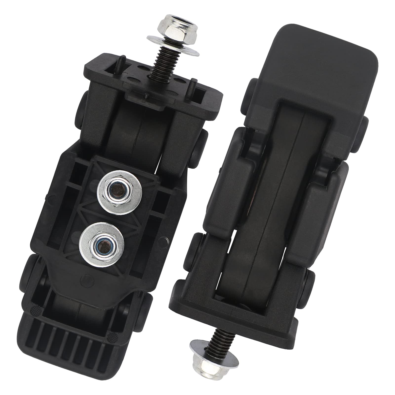 Hood latch bracket packaging for Wrangler TJ