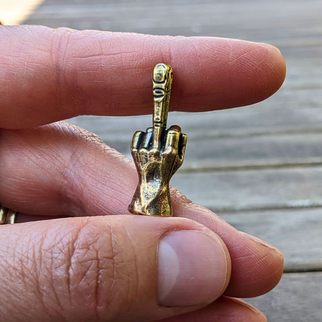 USA-made brass figurine decor for shelves