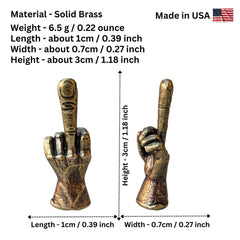 Brass gold freestanding figurine for desk