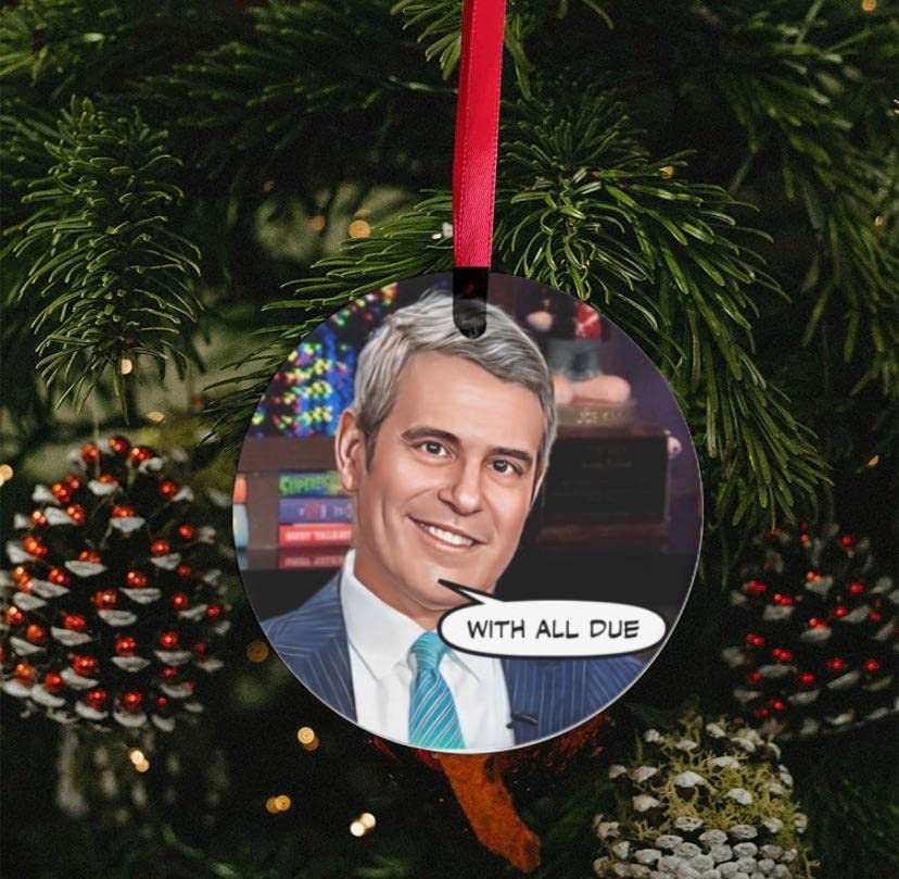 Gift ready for Bravo fans - Bravo TV Real Housewives Christmas Ornament