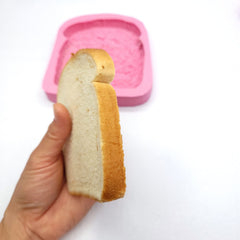 Bread and butter silicone mold wax use side view