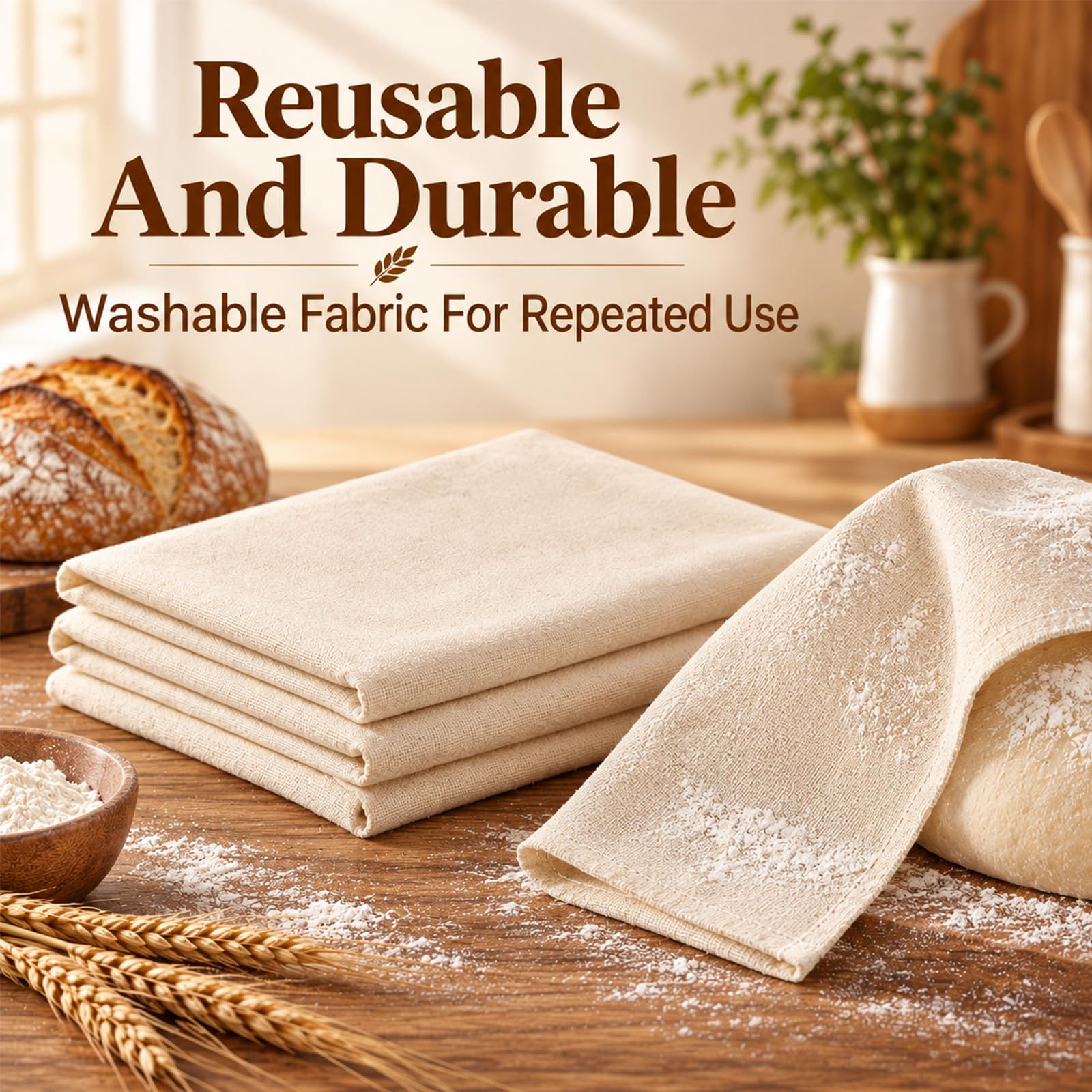 dough proofing cloth 14x19 for sourdough starters