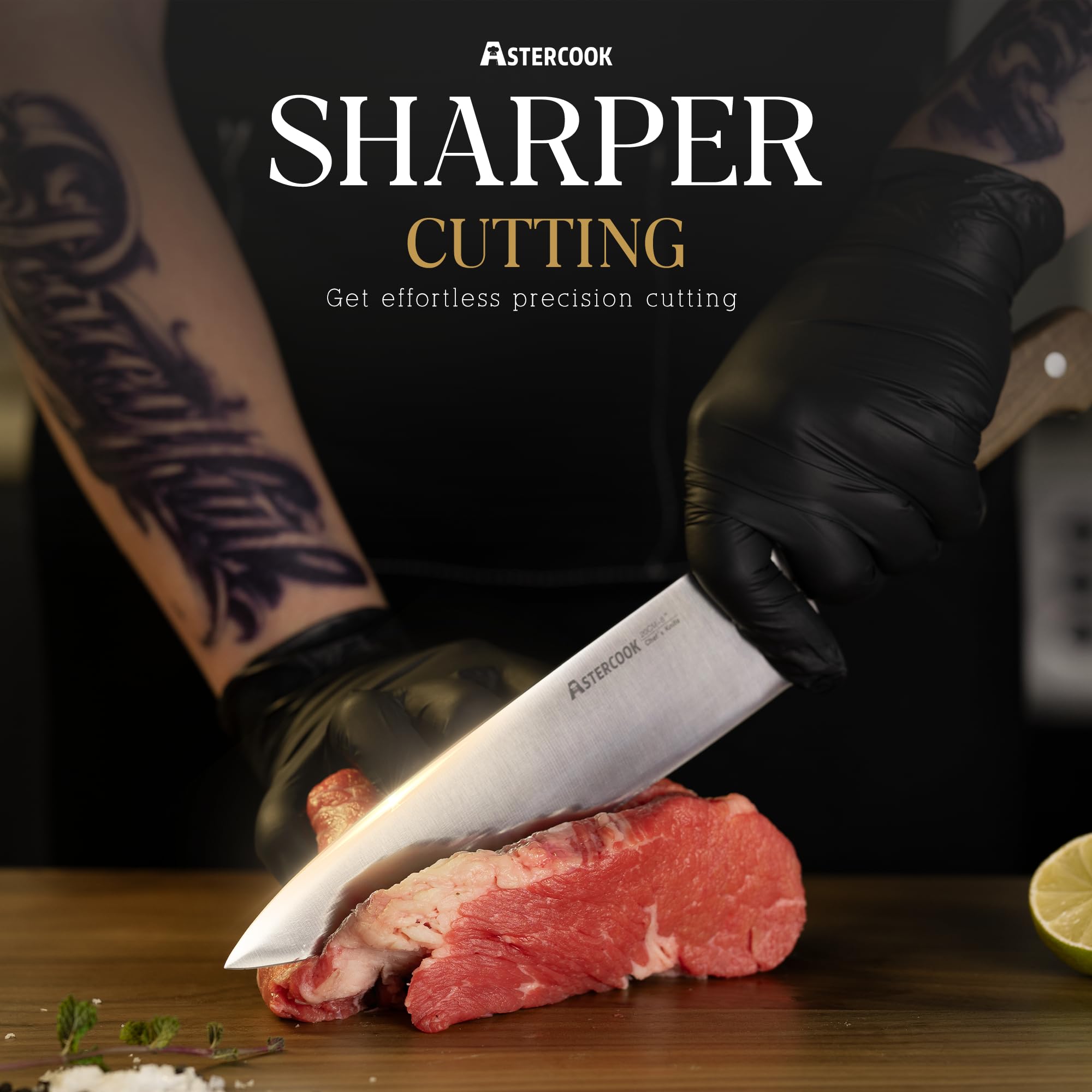 8-inch bread knife forged blade
