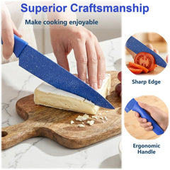 Bread knife from Blue Kitchen Knife Set 6pcs