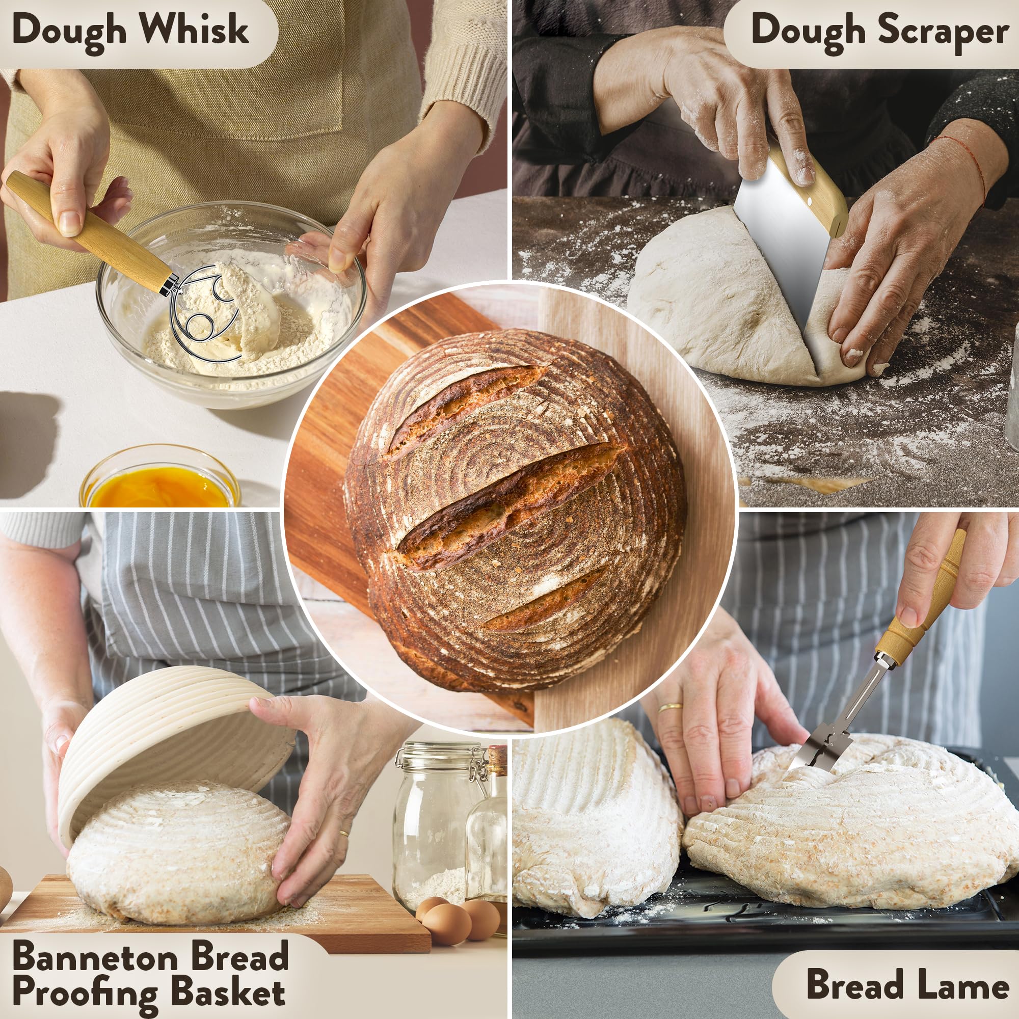 Bread lame with five blades image