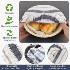 Bread proofing bowl covers 10-inch