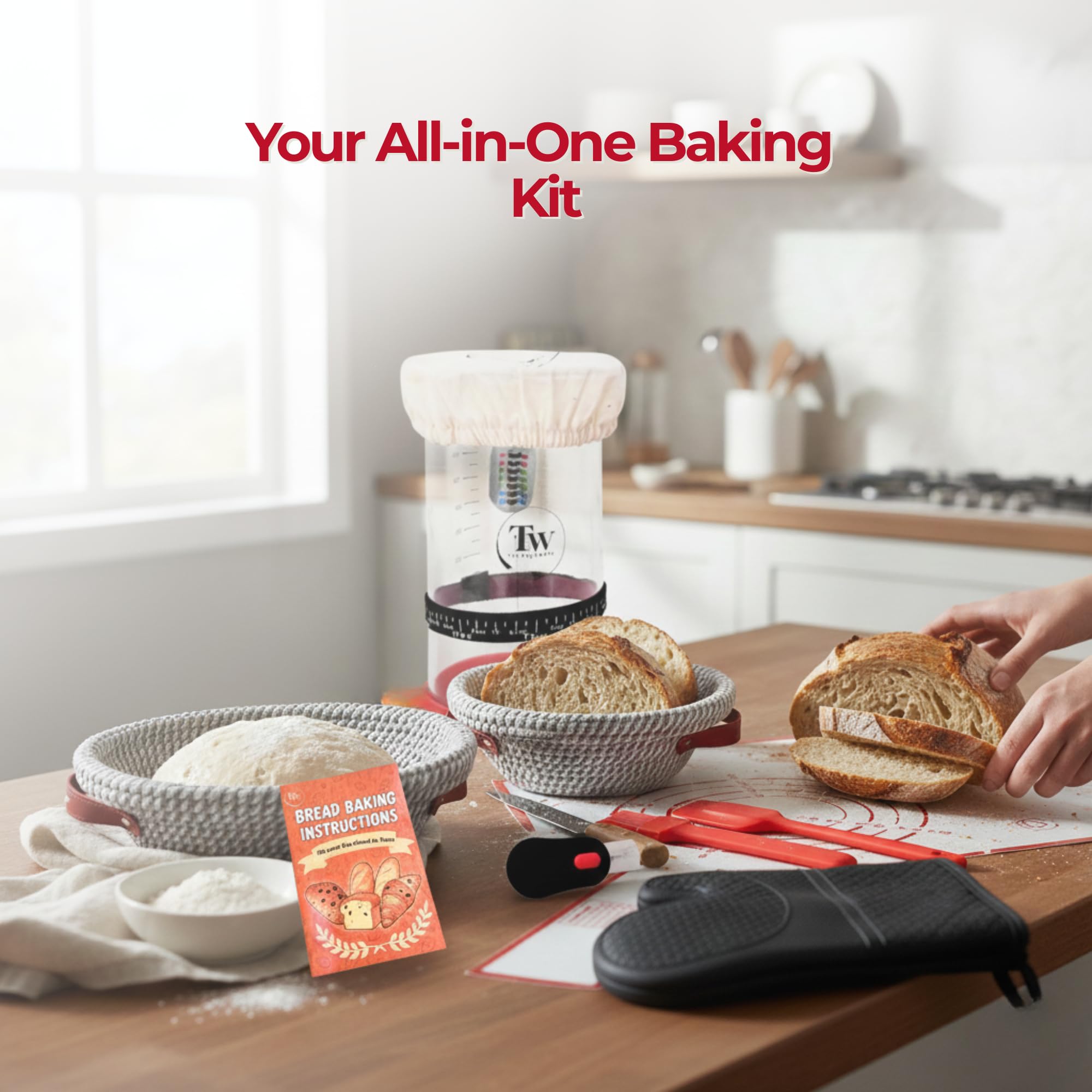 Bread sling included in kit