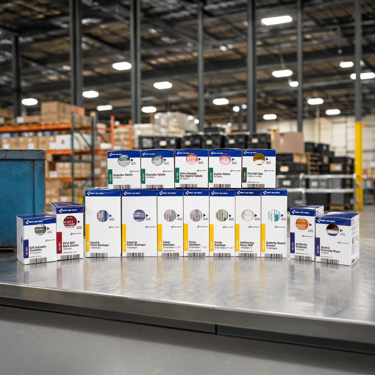 Breakrooms warehouses and job site trailer refill usage