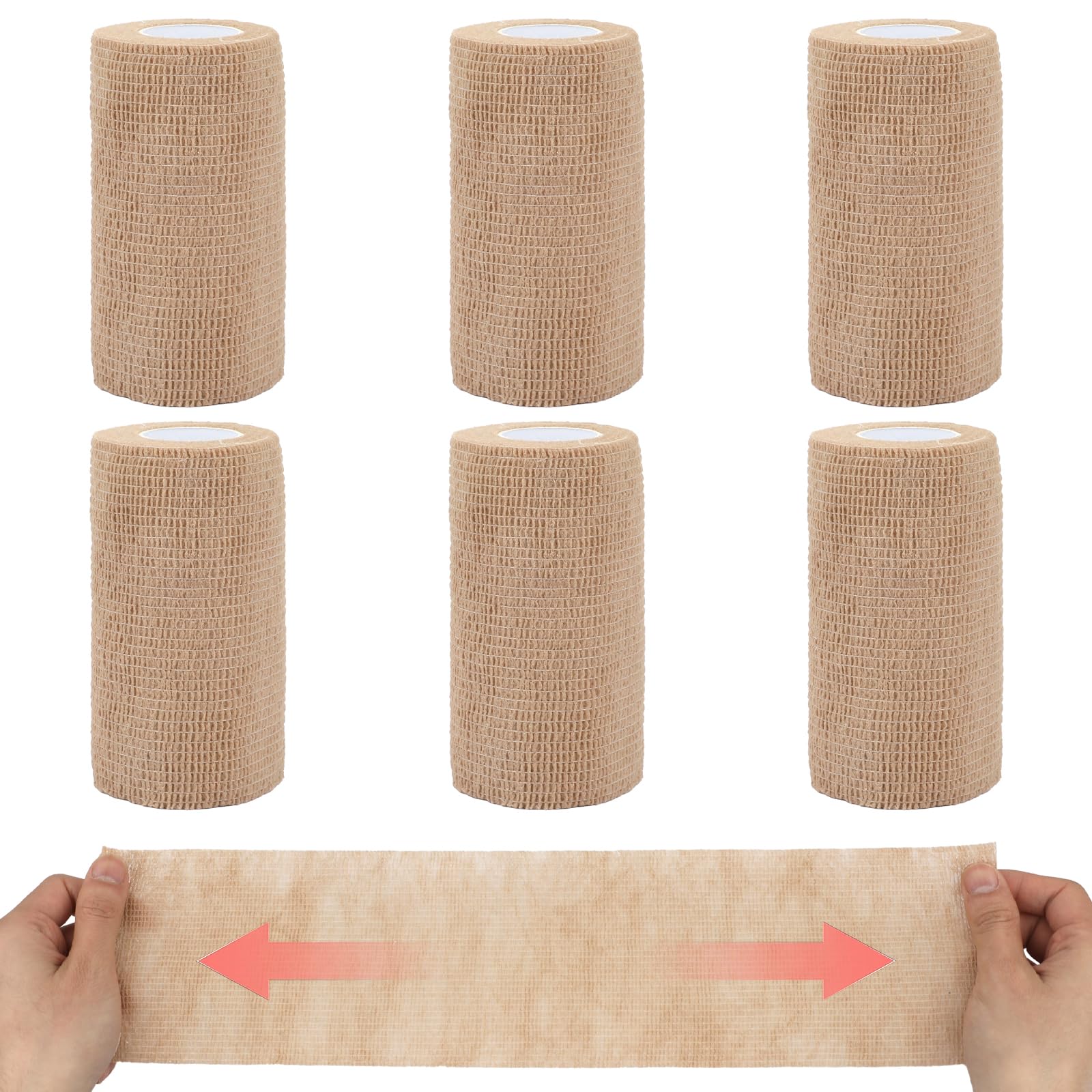 Breathable non-woven fabric bandage wrap