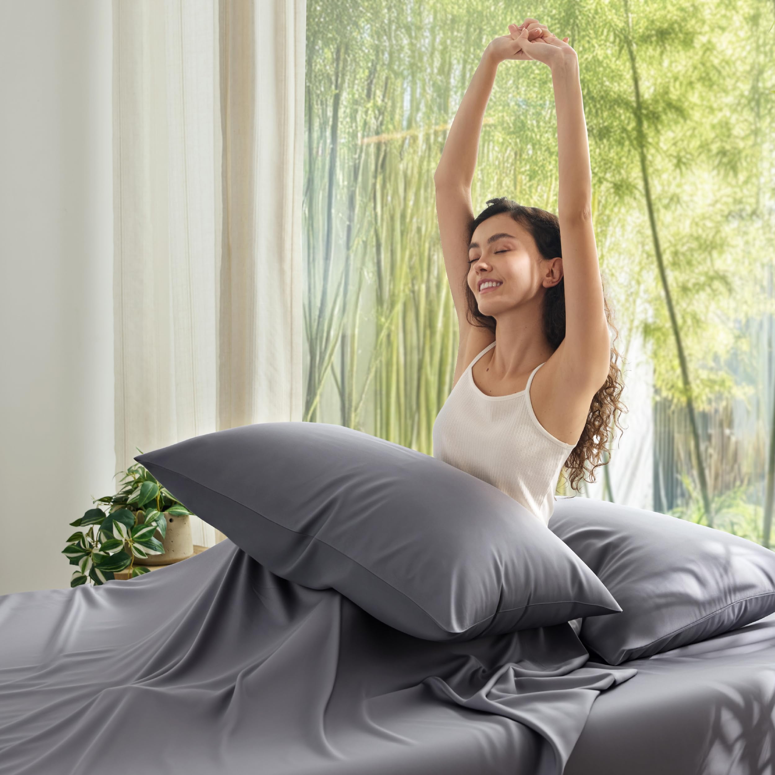 queen size pillowcase set 20x30 bedsure