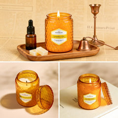 Breezy Linen soy candle jar