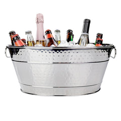 BREKX stainless steel beverage tub for parties