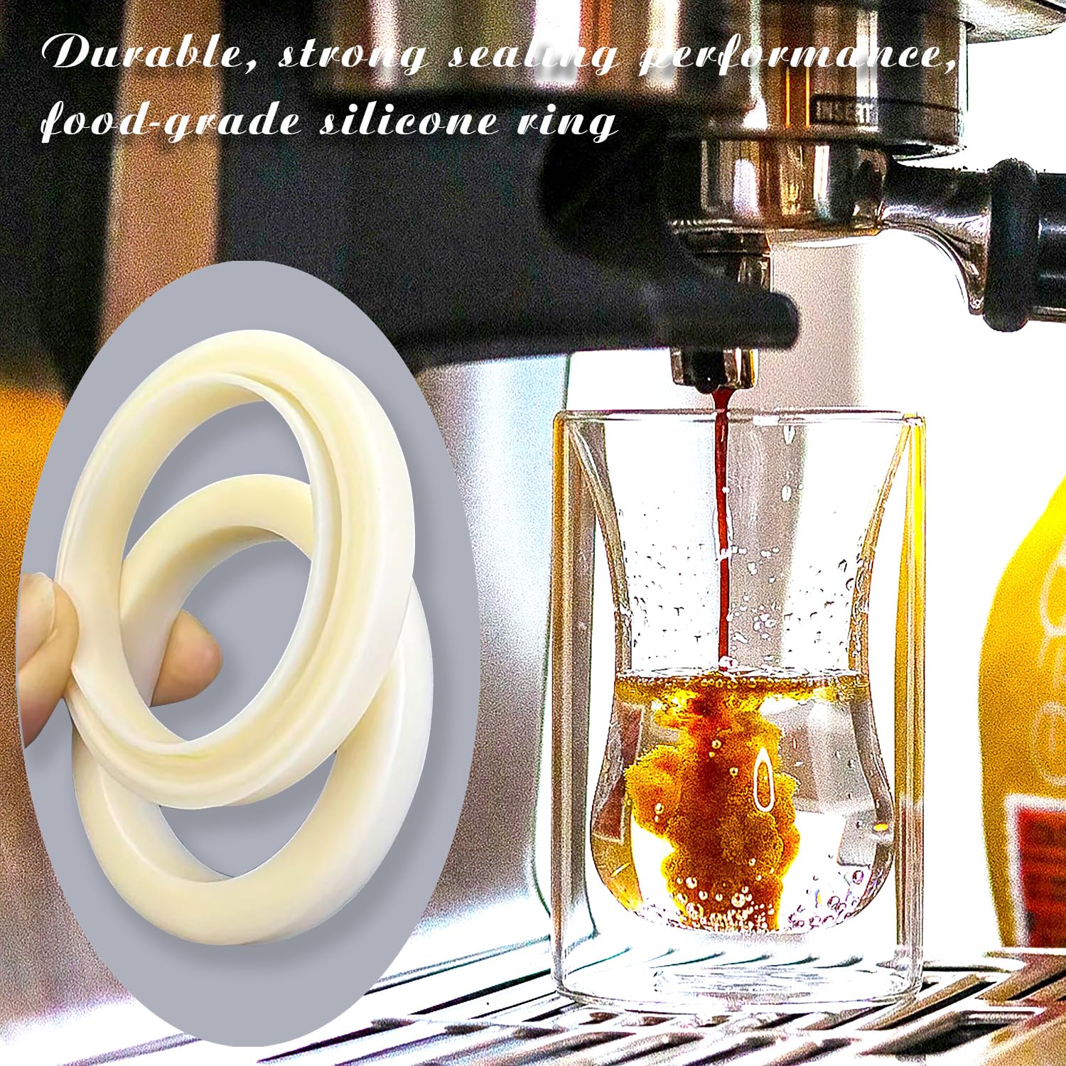 Breville espresso machine 54mm steam ring compatible with model 870