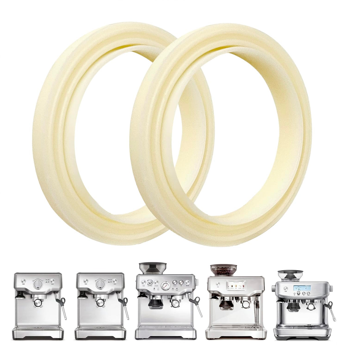 54mm silicone steam ring for Breville Espresso Machine compatibility list 870 878 880 860 840 810 450 500
