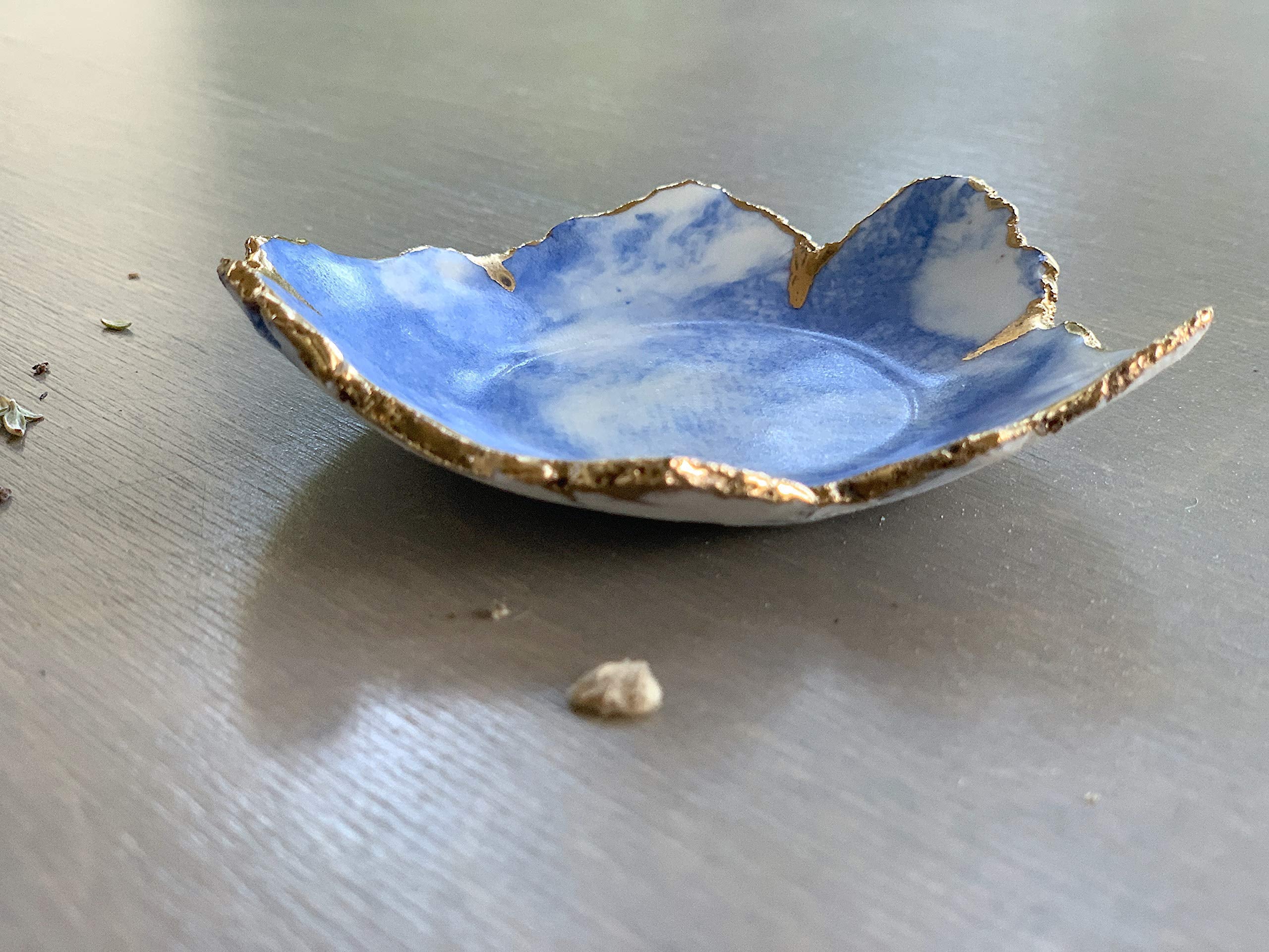 Gift idea bridal shower ring dish handmade