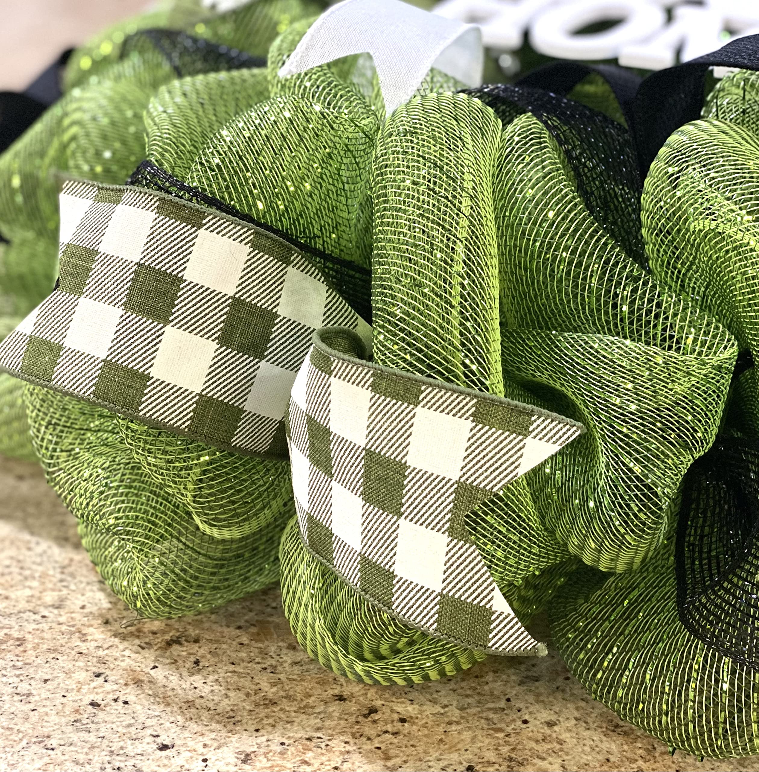 Housewarming and bridal shower decorative wreath for gifting