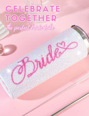 Gift-wrapped Onebttl Bride Gifts tumbler with greeting card