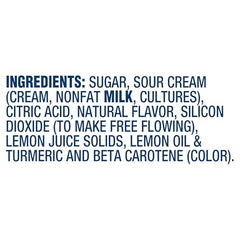 Bridgerton finishing sugar lemon flavor for desserts