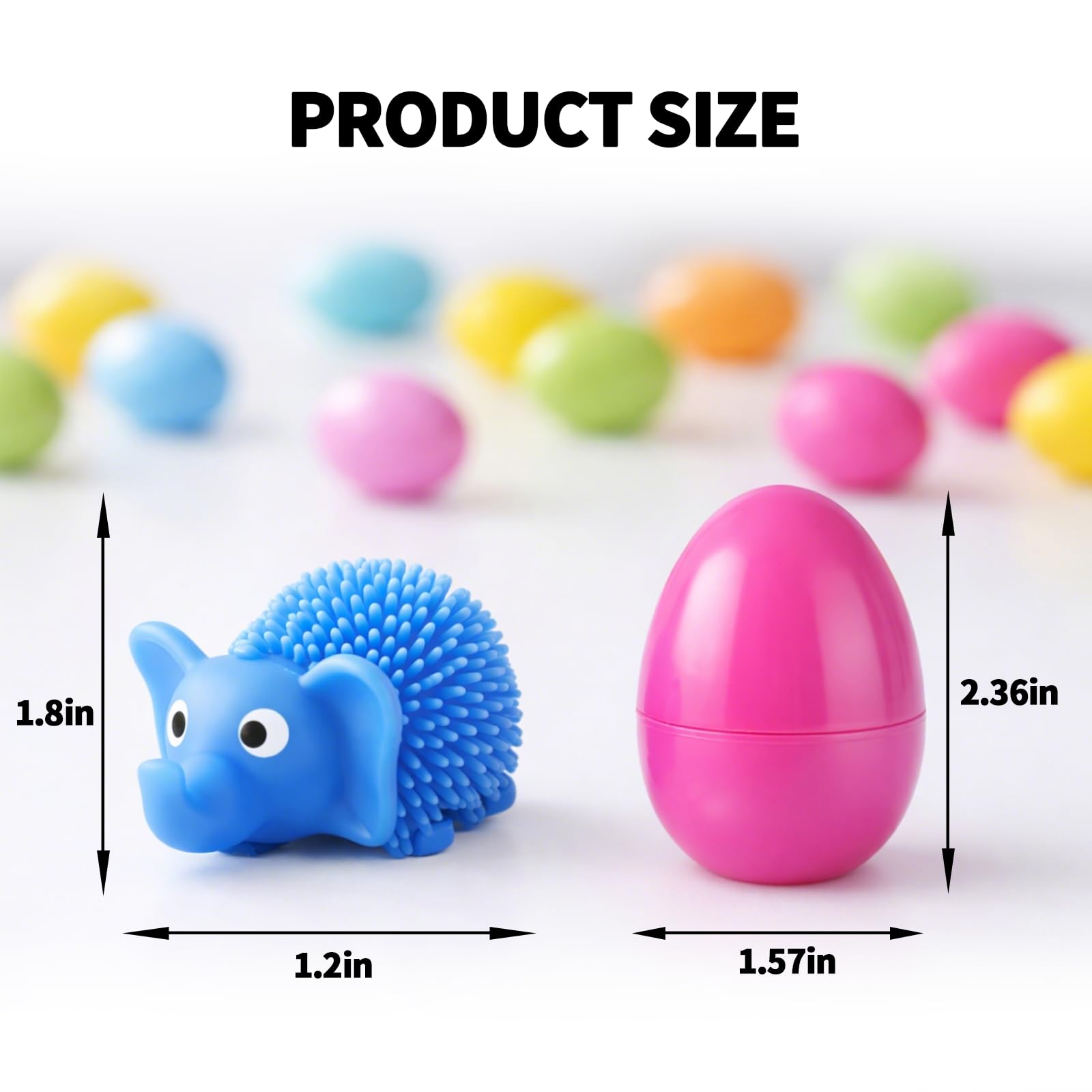 Easter basket stuffer egg set 24 pieces