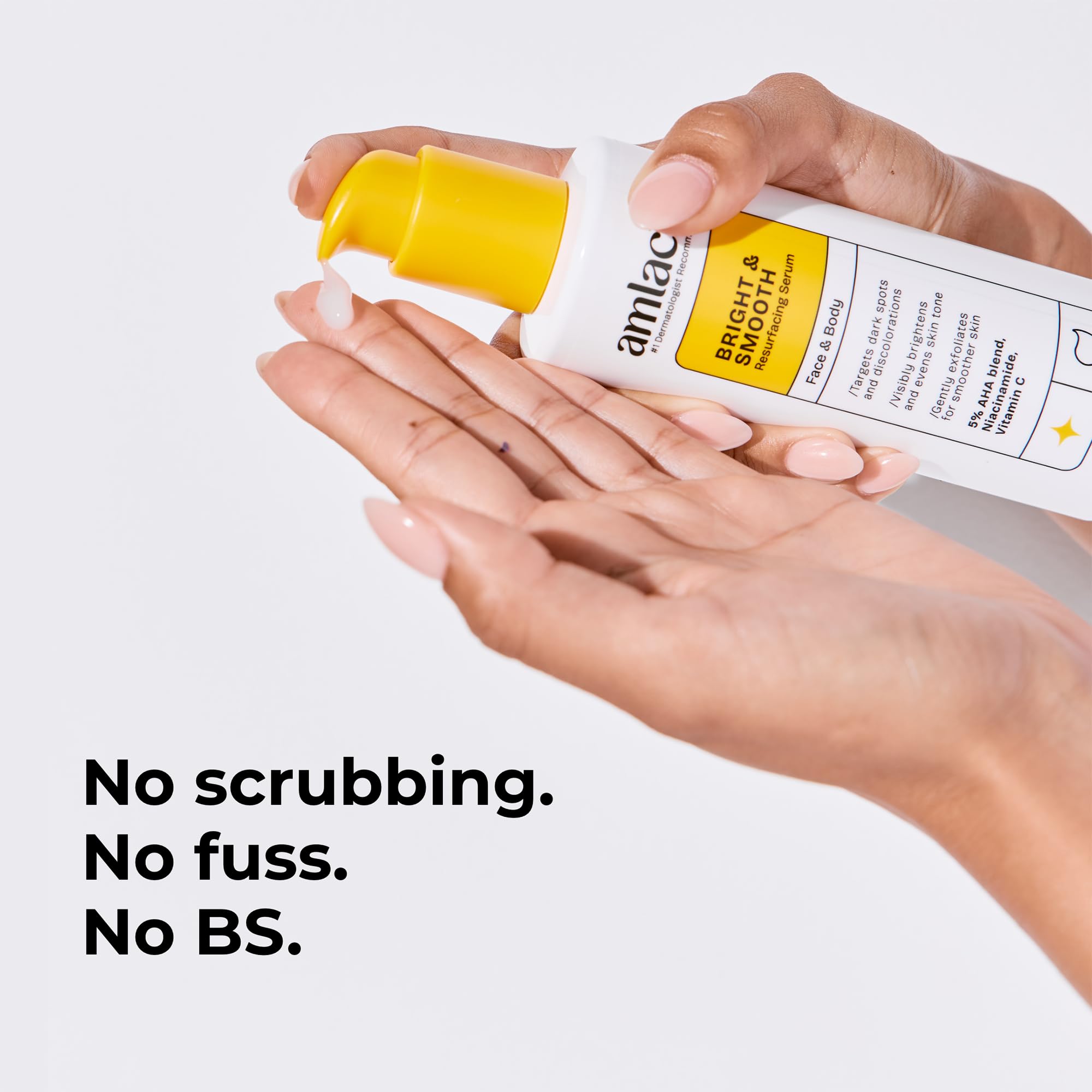 Brightening and exfoliating serum from Amlactin line