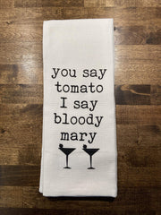 Louisville Kentucky printed by local makers on tea towel