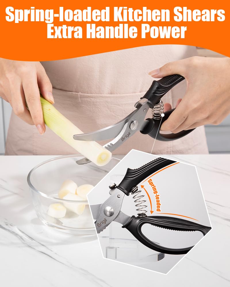 Brigii kitchen shear non-slip PP handle