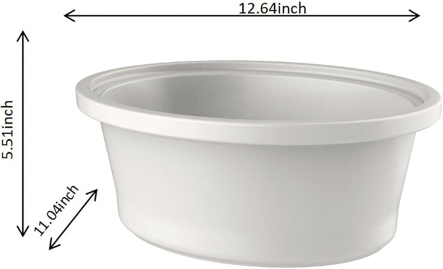 Brilliant Blooms floral pattern on slow cooker exterior