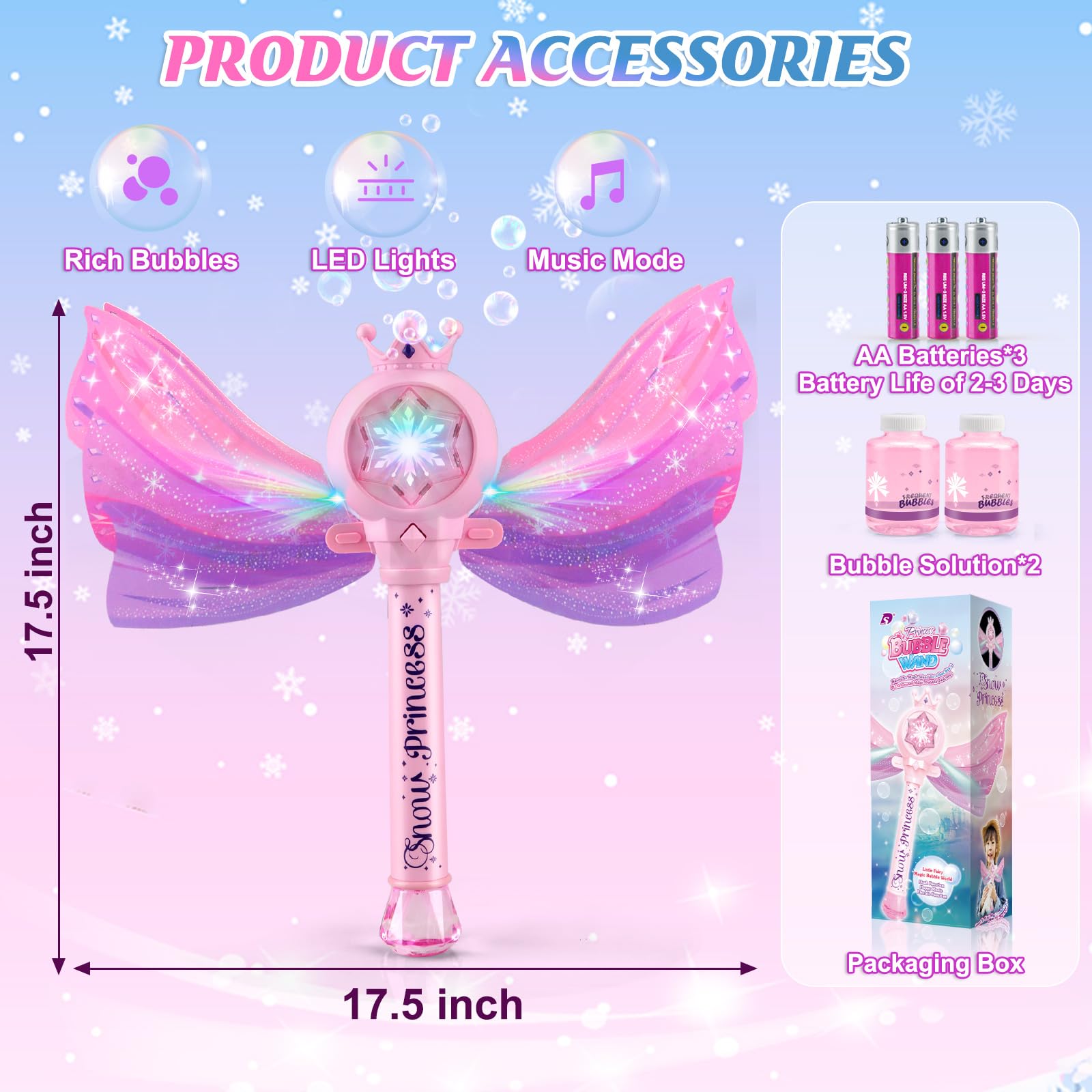 Britik Bubble Wand bottle leak-proof design